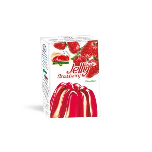 پودر ژله توت فرنگی آمون 100 گرمی